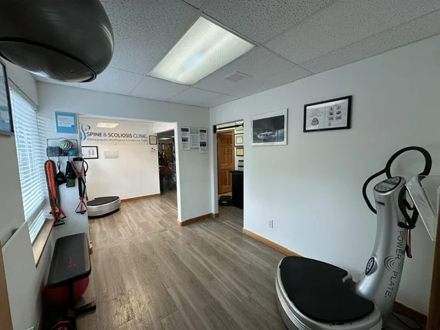 Vibration and power plate training area